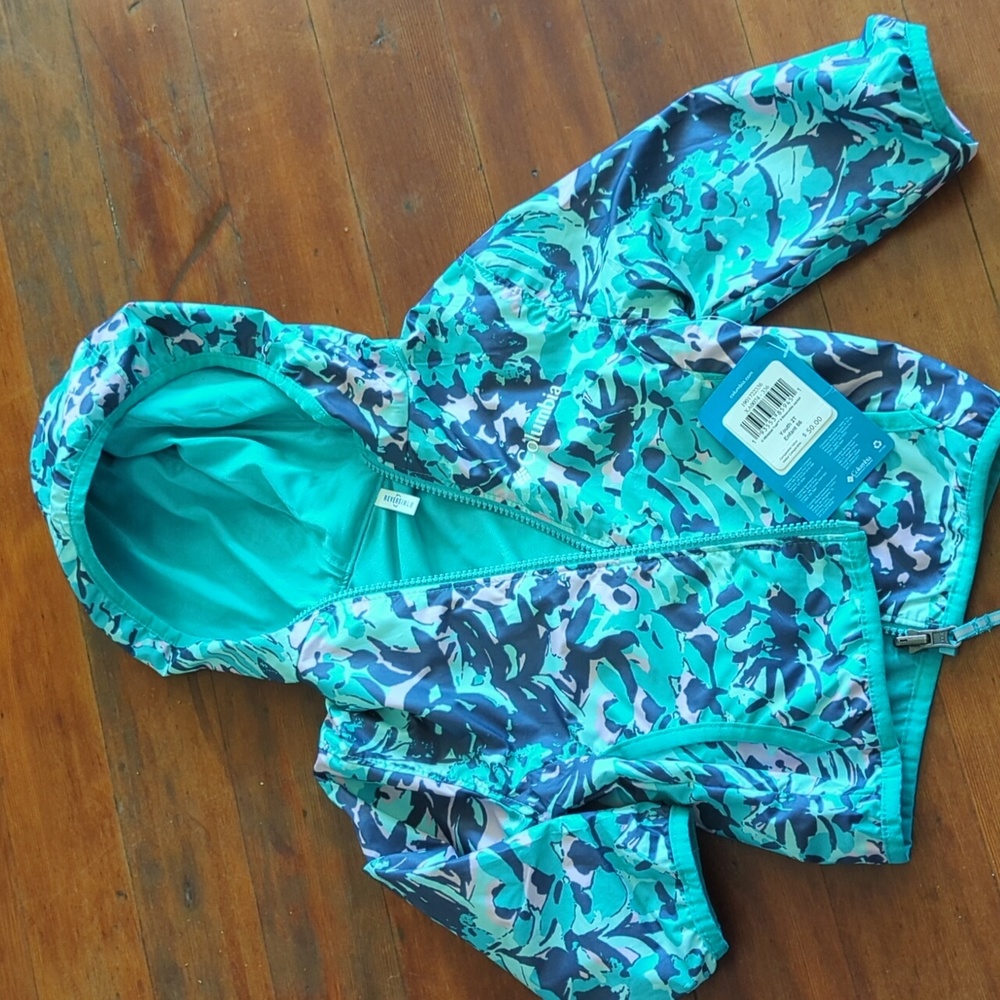 NWT 2T Reversible Columbia windbreaker jacket